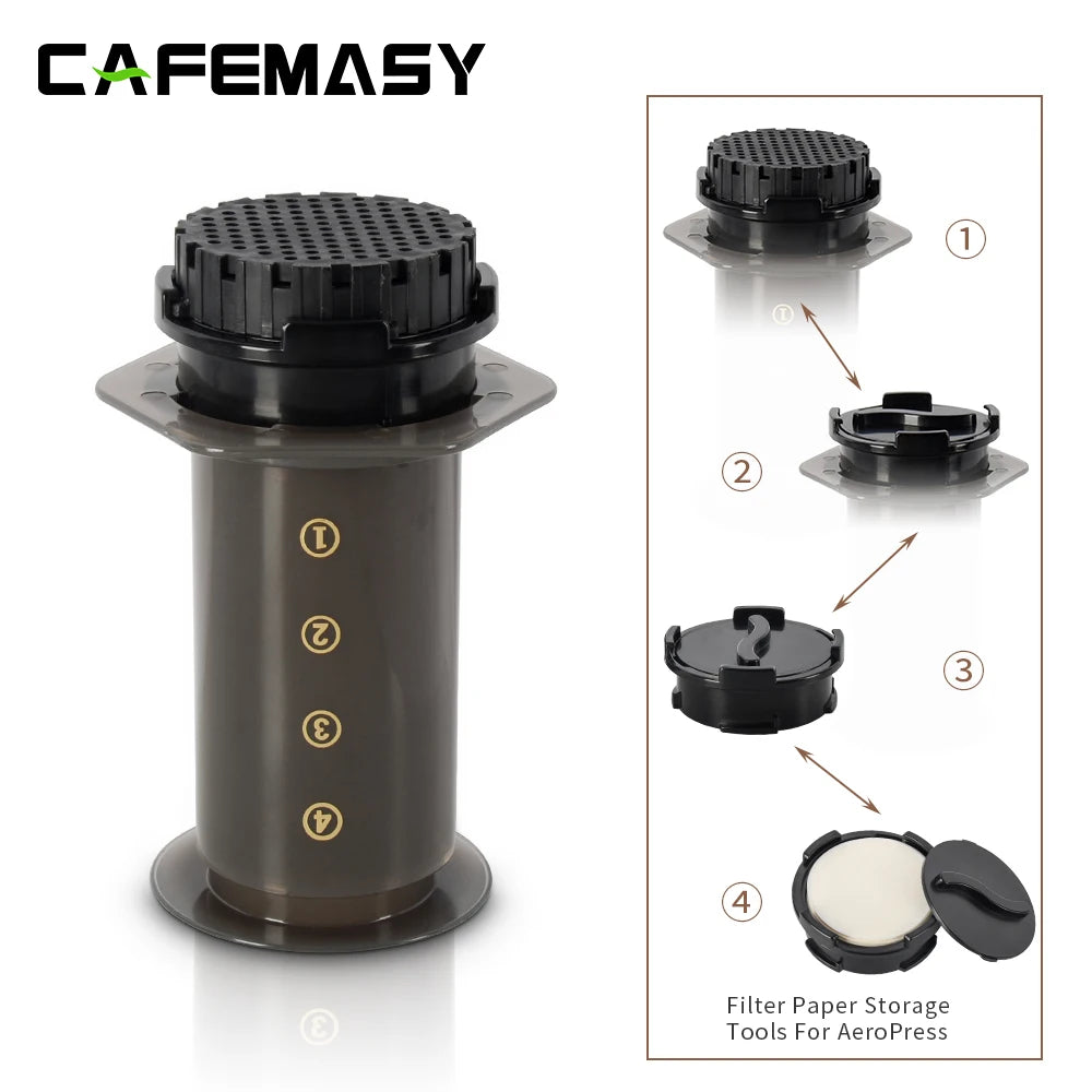 Cafemey máquina de café expresso portátil imprensa francesa barista ferramenta cafeteira imprensa ar máquina café com filtros para aeropress
