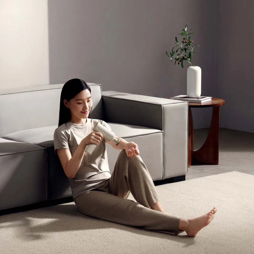 Xiaomi Mi Fascia Gun 3 Muscle Massage Gun Dual Mode 2450mAh 3 Massage Heads 25KG Thrust Shoulder and Neck Relaxation Massage