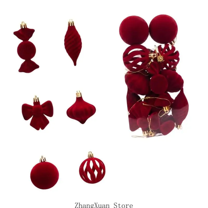 Conjunto bugigangas com doces, fita, gota e silhuetas redondas 3XUF