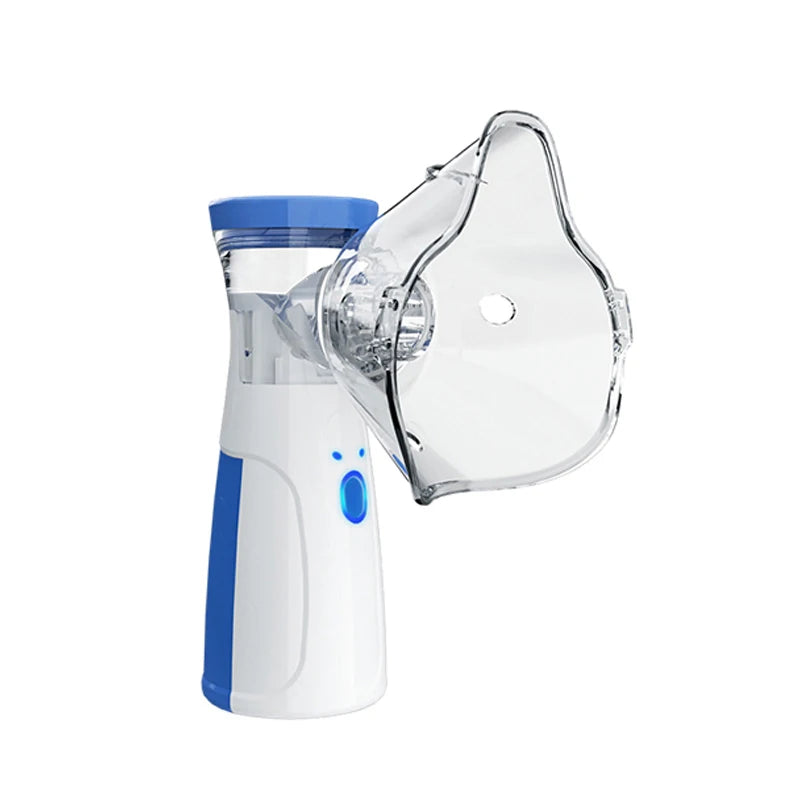 Nebulizador inalador de asma para animais de estimação, para alívio respiratório, fácil de usar, dispositivo veterinário para animais, promove a saúde das animais de estimação