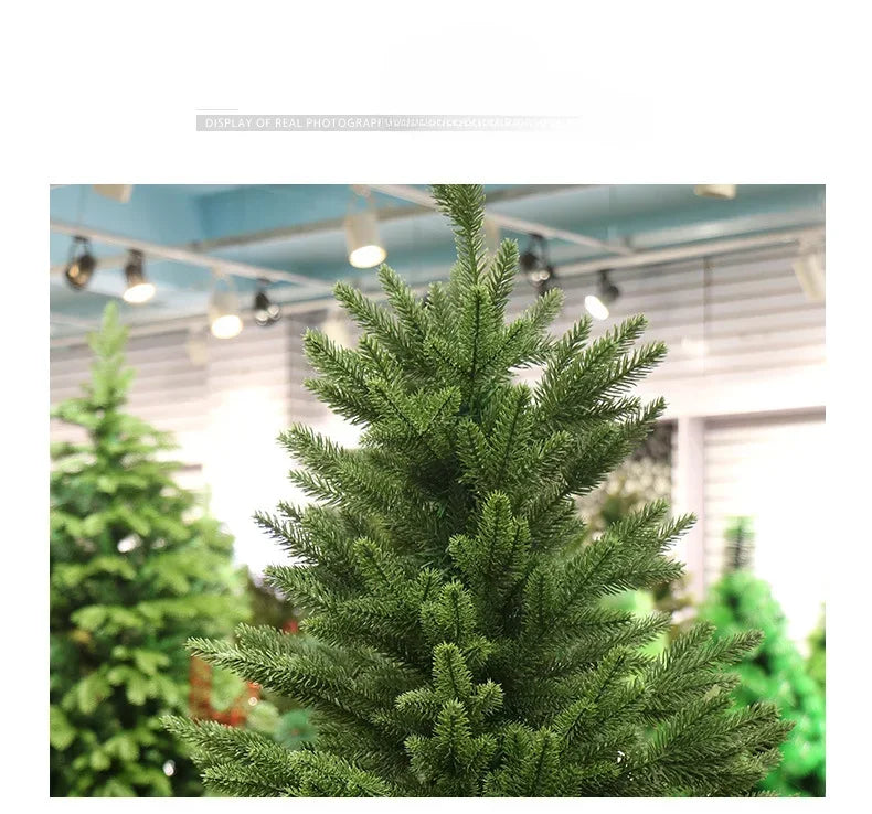 Pieno pe artificial grande árvore de natal material pe árvore de natal festa em casa atmosfera decorações de natal 1.2m a 2.1m navidad