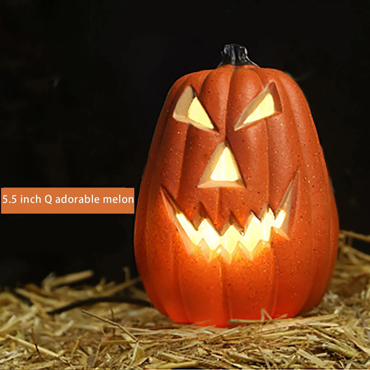 Decoração de halloween abóbora luz abóbora decoração interior e exterior estilo vintage oco iluminado abóbora cena layout decoração para casa