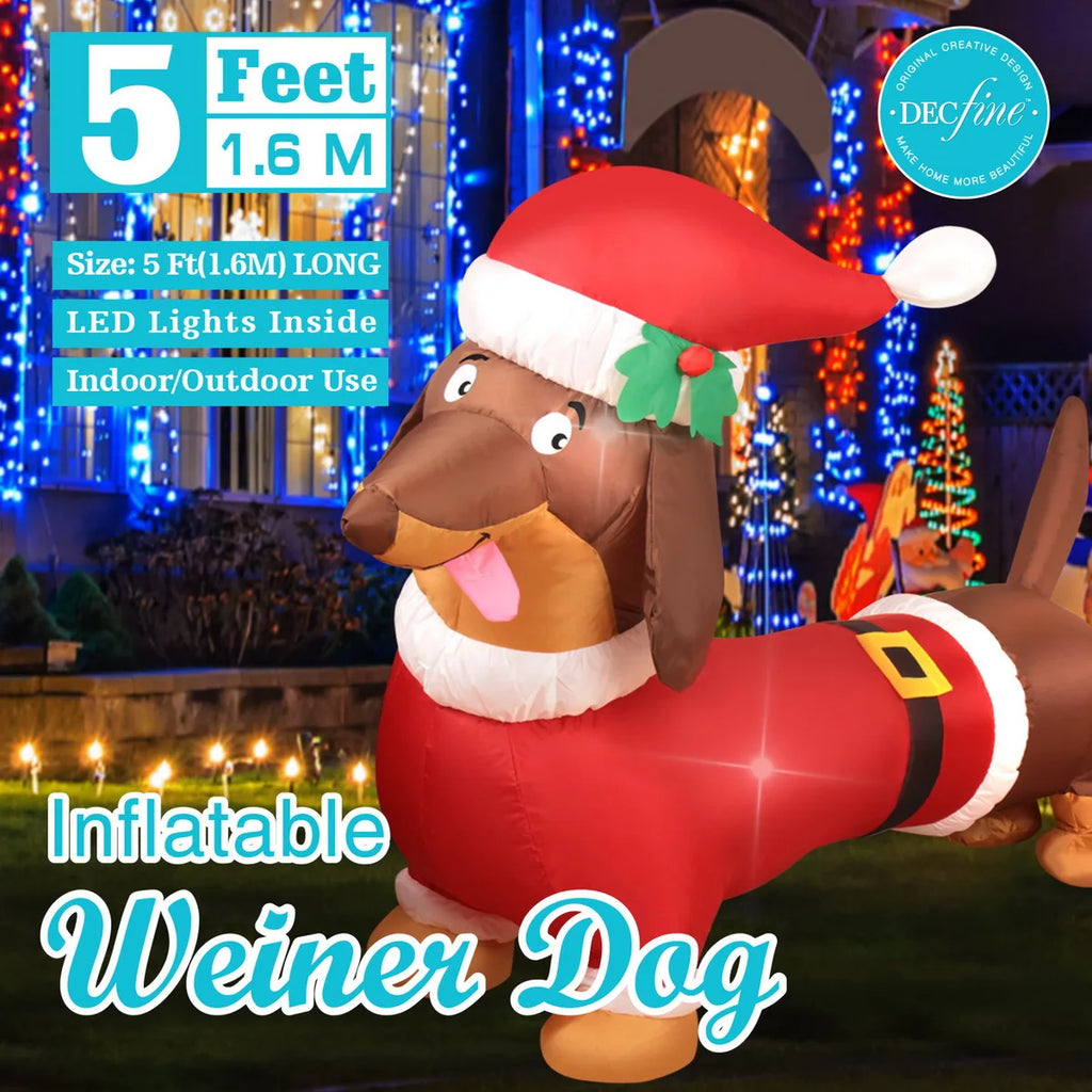 Decorações infláveis de natal-homem de gengibre, boneco de neve brilhante, boneco de neve de ramo, saco de presente boneco de neve decorações de gramado com luz LED