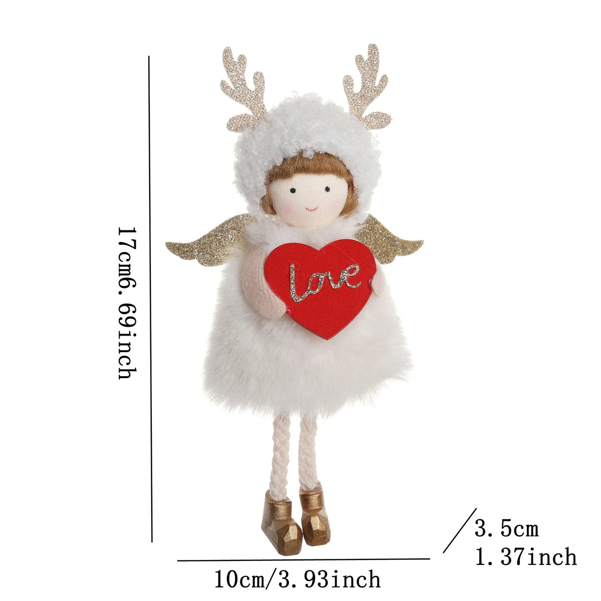 Natal Pendurado Malha Sequin Saia, Anjo Xmas Árvore Pingente Enfeites, Decoração de Casa, Noel, Presentes, 2022