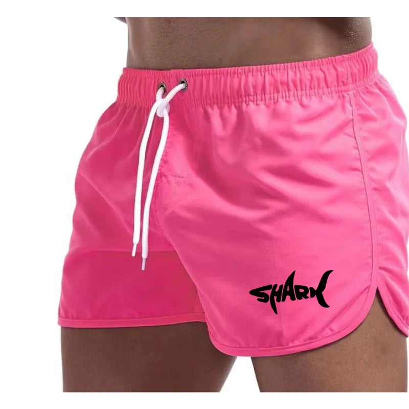 Men's Summer Mesh Quick-Drying Sports Shorts Casual Breathable Beach Pants for Outdoor Running Fitness