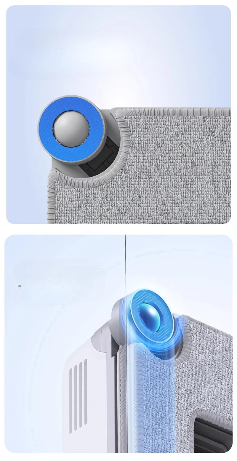 Robô Inteligente ECOVACS para Limpeza de Janelas WINBOT MINI2 Robô de Limpeza de Vidros 8000Pa Aspirador de Vidros 100-240V