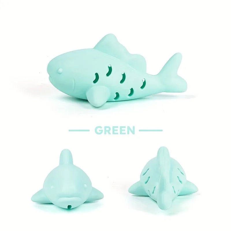 Brinquedo interativo para cães e gatos, design durável e resistente à mordida, esconder alimentos e moagem de dentes, entretenimento para animais de estimação pequenos, 1 peça