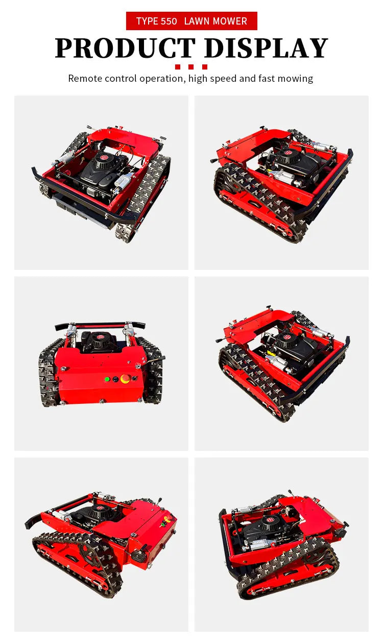 O Cortador de Grama Automático Tem Alta Potência e É Fácil de Operar. O Mini Cortador de Grama Agrícola Conquista Todos os Terrenos
