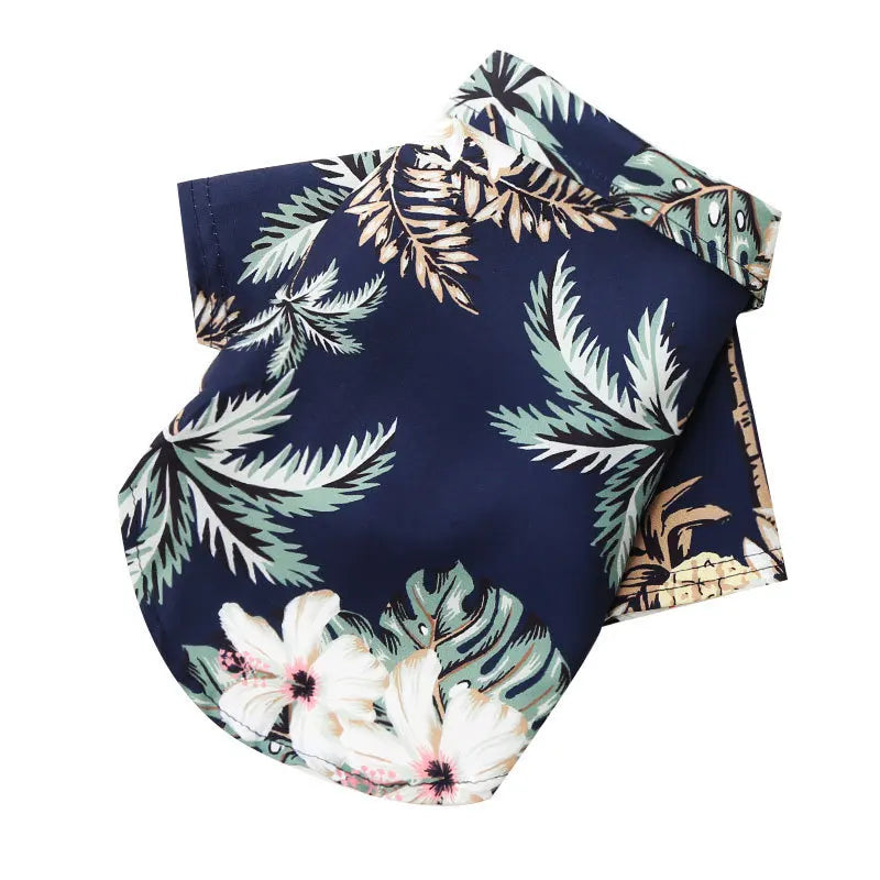 Roupa para Cães Estilo Havaiano, Camisas de Verão para Cães de Praia, Roupas para Cães Pequenos e Médios, Gato, Ropa Perro, Pug, Bulldog Francês