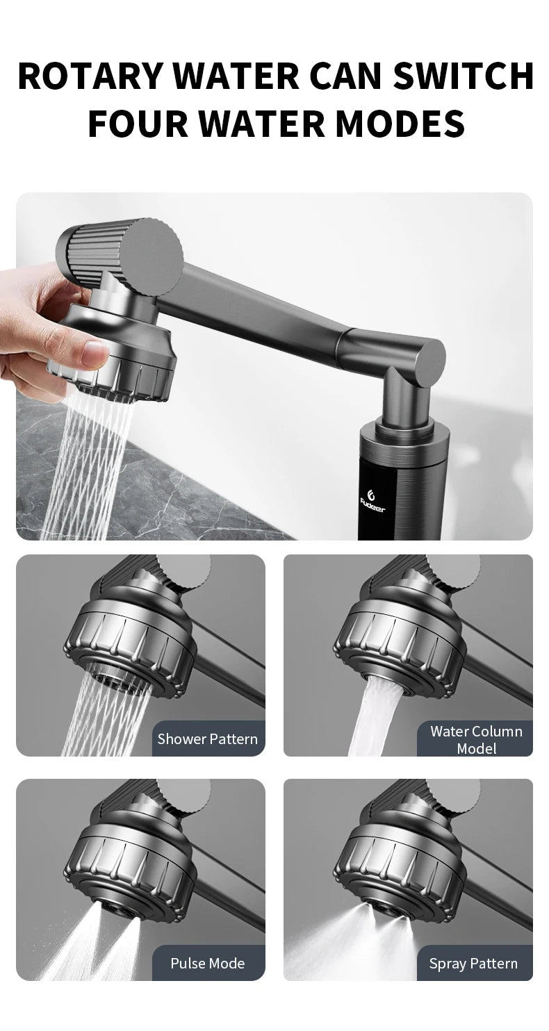 Fudeer 3400W 220V Cozinha Elétrica Aquecedor de Água Torneira Instantânea de Aço Inoxidável Torneira de Água Aquecedor Torneira de Aquecimento Frio