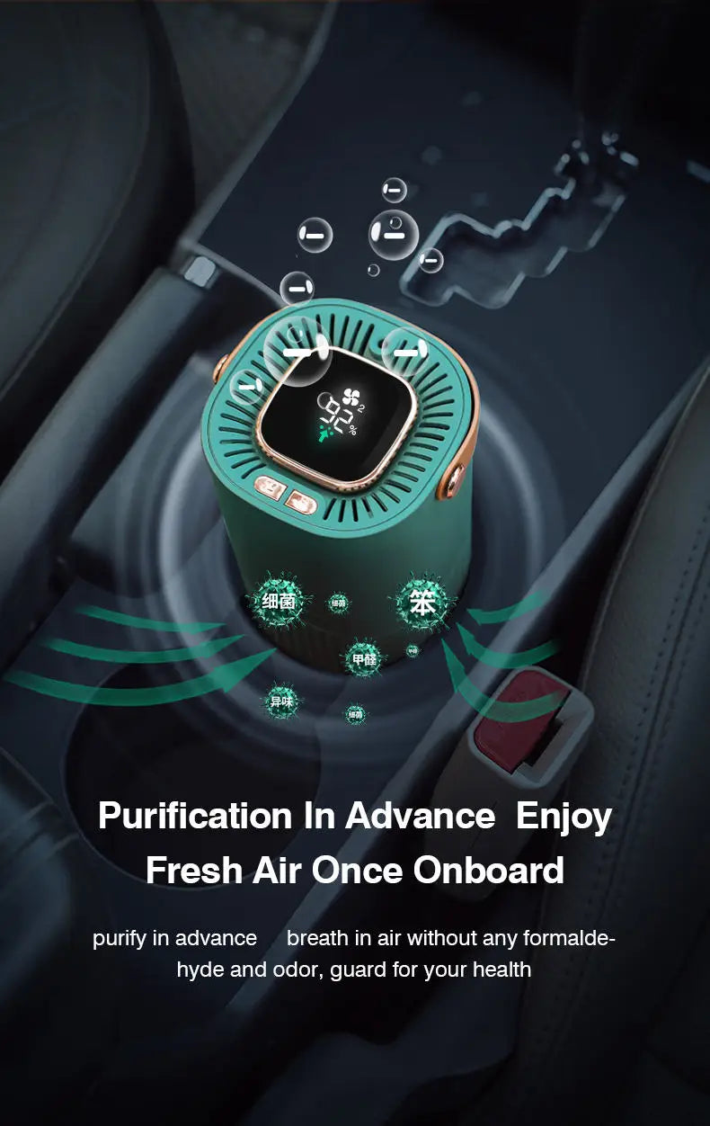 Purificador de Ar Xiaomi Mijia Ionizador Gerador de Íons Negativos Remoção de Odor de Fumaça de Cigarro Filtro HEPA PM 2.5 Purificador de Ar