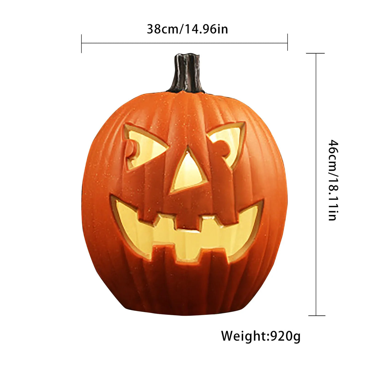 Decoração de halloween abóbora luz abóbora decoração interior e exterior estilo vintage oco iluminado abóbora cena layout decoração para casa