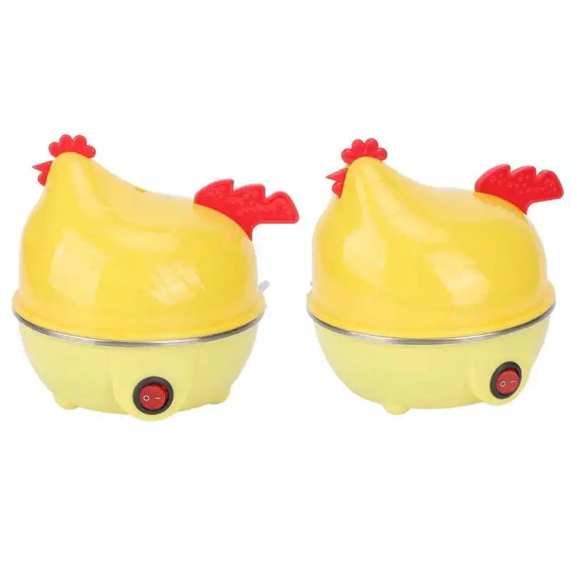 Fogão de Ovos Elétrico com Capacidade de 7 Ovos, Desligamento Automático, Mini Pequeno Almoço, Caldeira Rápida de Ovos, 350W