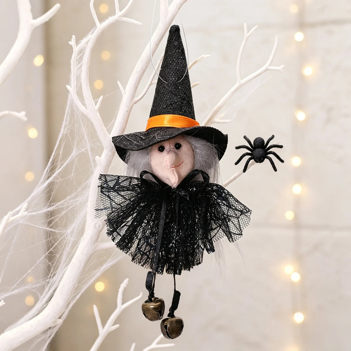 Enfeites Assustadores de Halloween: Bonecos de Pelúcia de Abóbora, Bruxa e Fantasma para Pendurar – Decoração Festiva e Presente de Feriado 2026 - Kasa & Pet