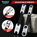 ‌ 360 °   Chave ajustável rotativa 8 em 1 com extremidades hexagonais/abertas duplas – Aperto ergonômico para uso profissional automotivo e industrial ‌