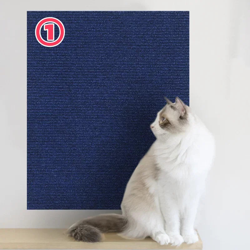 Cortável auto-adesivo tapete gatos placa de risco parede anti gato risco sofá diy gatos placa de risco sofá proteção patas afiar Kasa & Pet