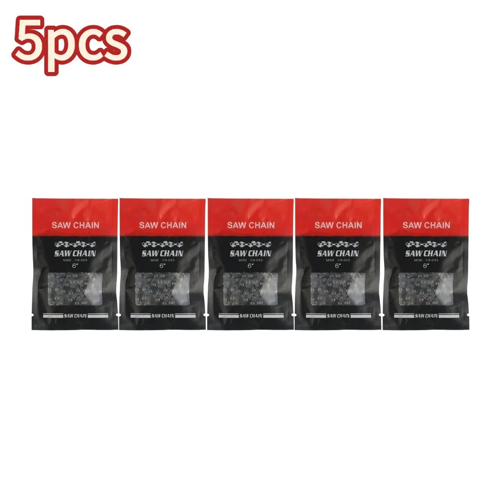 Correntes de Metal Versáteis de 6/8 Polegadas para Motosserras, Peças de Reposição para Serras Elétricas e Equipamentos de Corte de Madeira Kasa & Pet