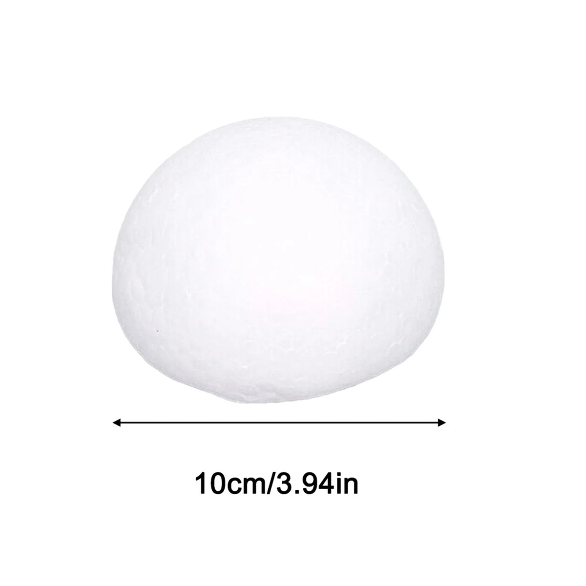 7.5/8/9/10/12/15cm meia redonda poliestireno bolas de espuma para diy natal crianças pintadas festa de casamento bolas de flores decoração
