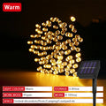 32m 22m 12m led luzes de corda solares vários modos painéis solares natal luzes ao ar livre à prova dwaterproof água estrelado luzes de fadas de natal