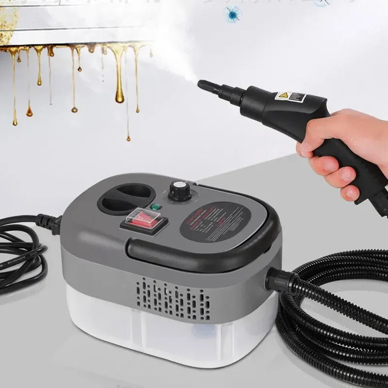 Limpador a Vapor Portátil de Alta Temperatura para Cozinha, Carro, Piso e Mais, 220V