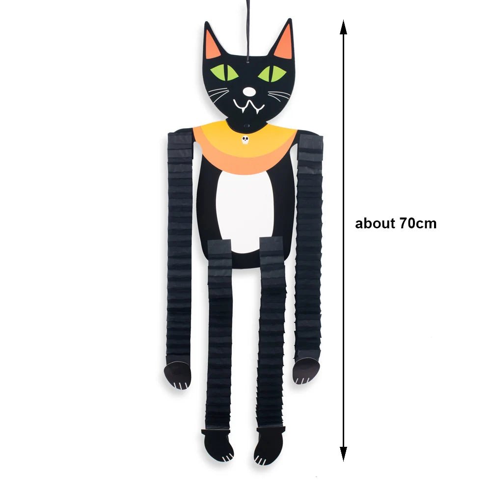 Decorações de Halloween para Pendurar: Abóboras, Bruxas, Gatos, Vampiros – Enfeites para Festas de Doçura ou Travessura, Decorações Internas e Externas para Jardim, Portas e Paredes - Kasa & Pet