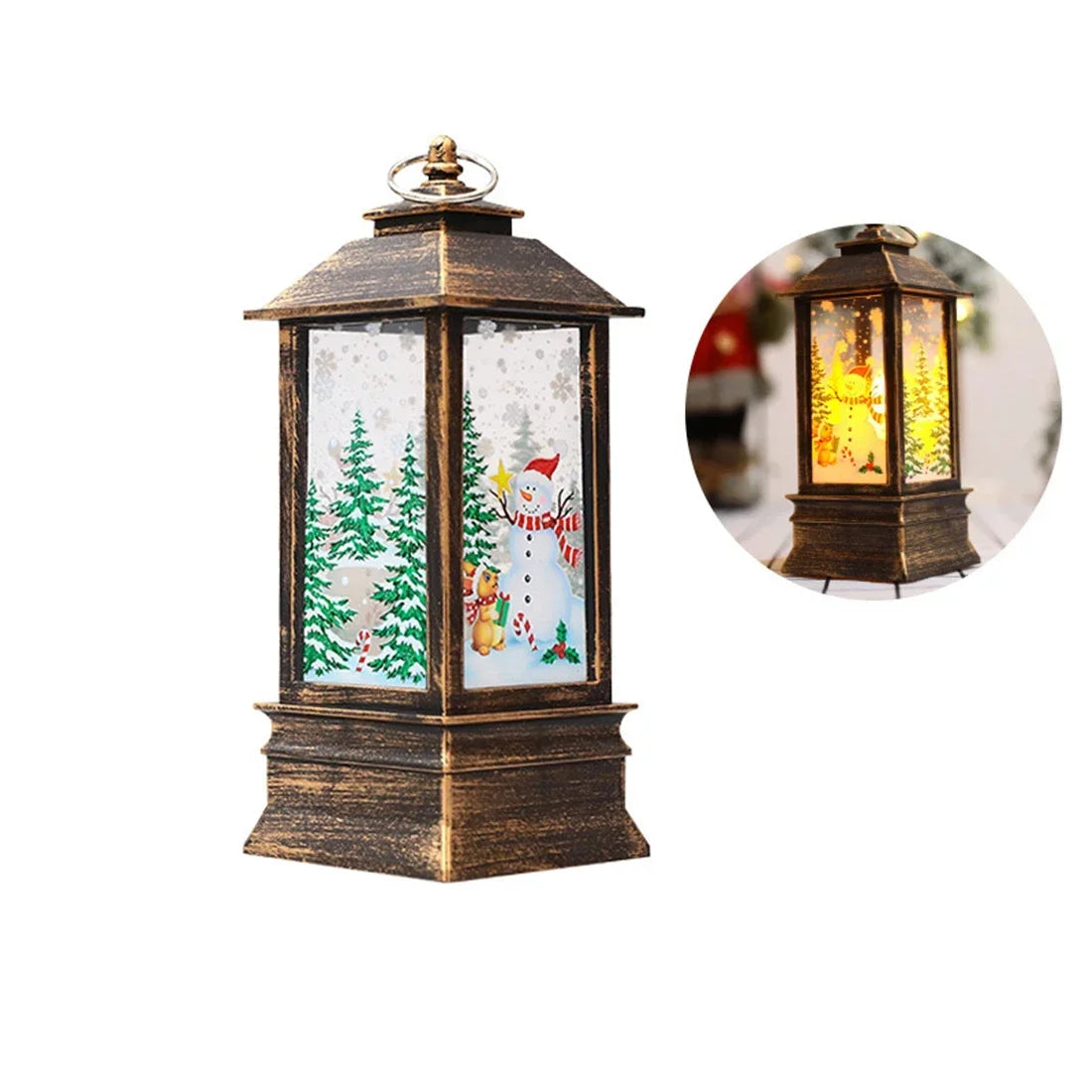 Natal santa lanterna luzes de vento feliz natal decoração para casa natal navidad 2022 ornamentos de natal presentes ano novo 2023