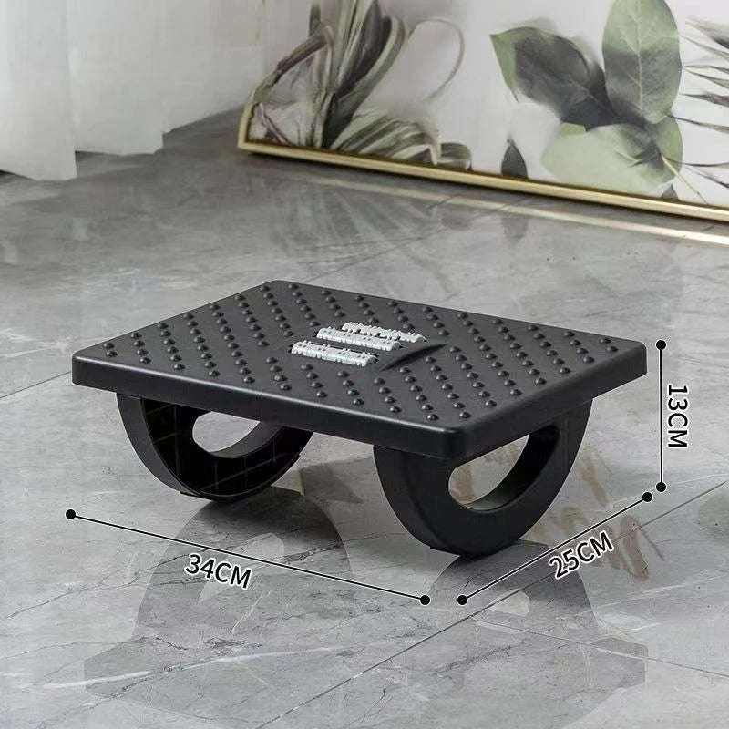 1pc portabilidade pé resto sob mesa apoio para os pés ergonômico pé fezes balancim placa de equilíbrio confortável pé fezes para escritório em casa