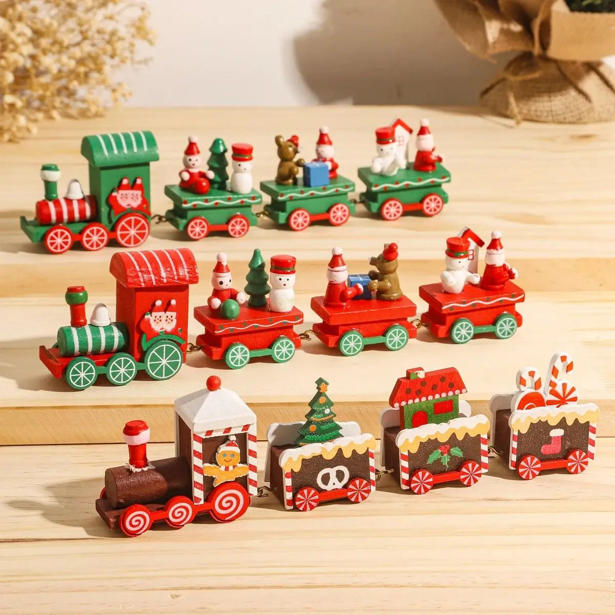 Trem de Natal, Decorações de Natal para Casa 2026, Enfeite de Natal, Presentes de Natal, Presentes de Ano Novo 2026