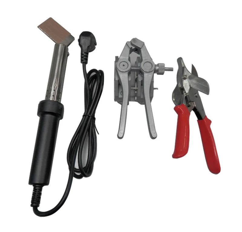 Máquina de Solda de Correia Redonda PU 110V/220V 150W, Conjunto de Máquina de Termofusão com Conector de Correia de Acionamento, Correia de Poliuretano, Temperatura 200°C ° C-250 ° C