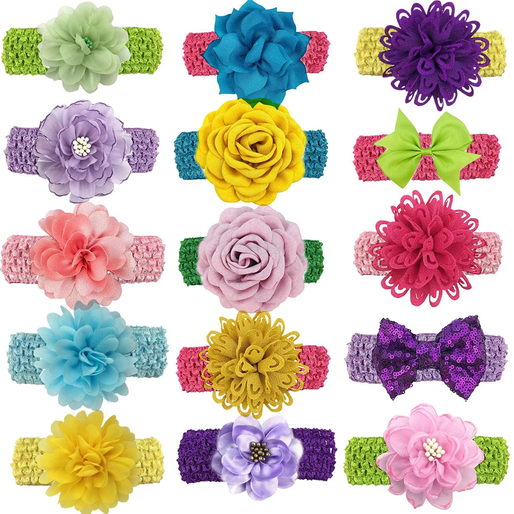 50/30 peças Gravata Borboleta para Cães Estilo Páscoa com Elásticos, Flor de Chiffon Colorida, Coleira de Adorno para Cães, Suprimentos para Animais de Estimação