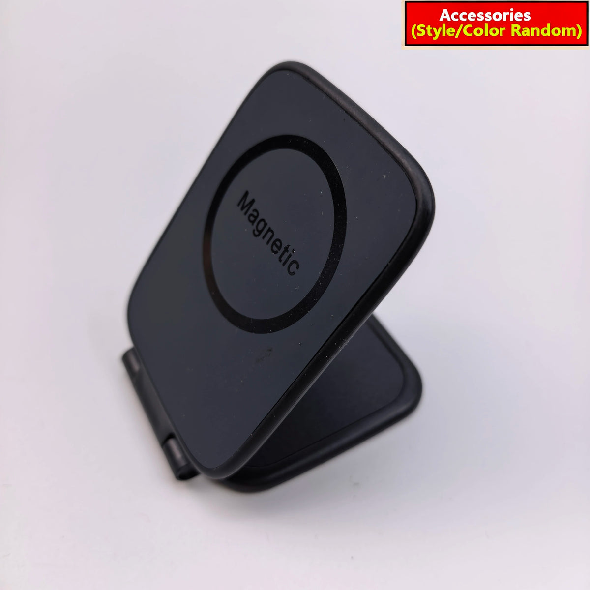 Dual Magnetic Phone Stand Holder Phone Holder Ultrathin Foldable Multi functional Car Phone Holder Adjustable Smartphone Stand