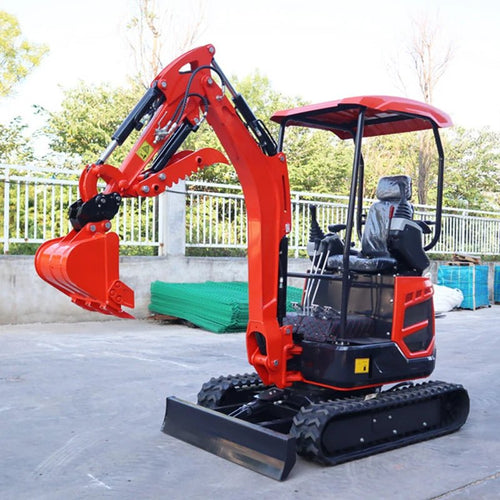 Mini Escavadeira de 1.8 Toneladas com Motor Kubota, Hidráulica, Pequena Escavadeira de Esteira, Certificação CE EPA EURO5 para Projetos de Agricultura e Reforma - Kasa & Pet