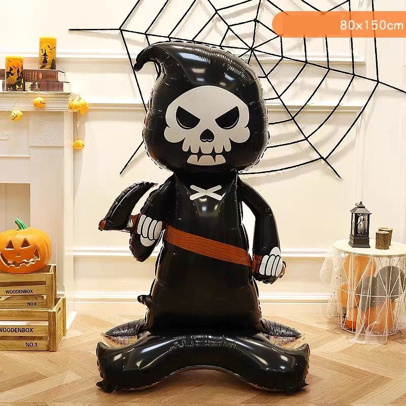 Decorações de Halloween, Balões de Esqueleto Gigantes, Decoração de Ambiente, Lojas e Bares, Ornamentos de Pátio, Decoração de Cenário, Decoração - Kasa & Pet