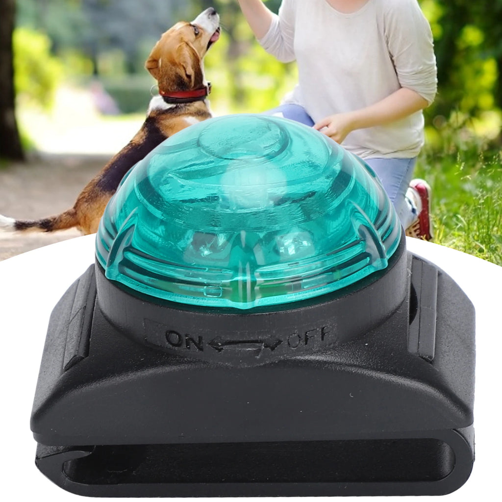 Luz de Coleira para Animais de Estimação, Luz LED Pendente à Prova d'Água, Luminosa e Brilhante, Lâmpada de Advertência Noturna, Clipe para Coleiras, Acessórios para Cães