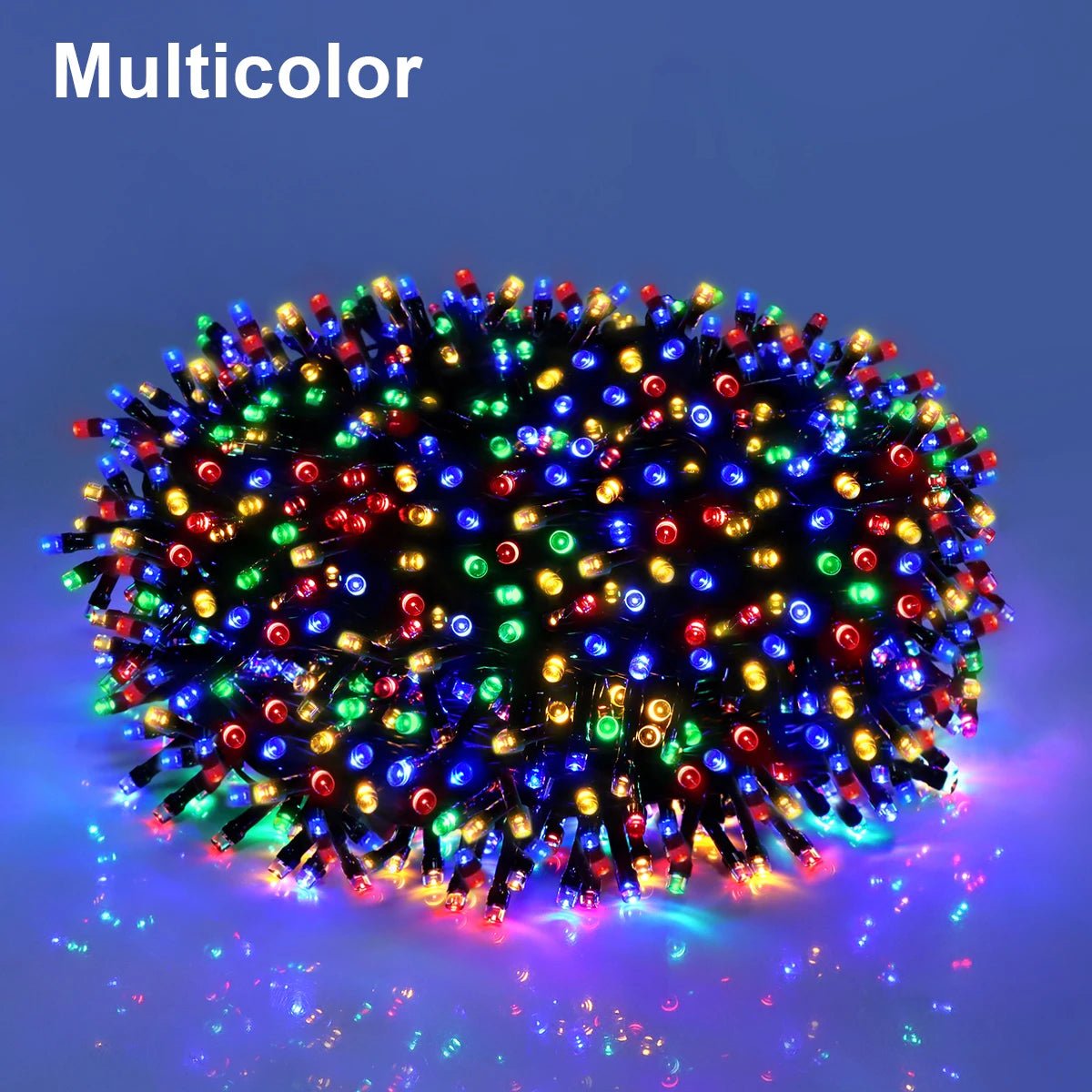 Led string guirlanda 10m-100m luzes de fadas luz de natal à prova dwaterproof água ao ar livre indoor para árvore rua festa de casamento 2024 decoração