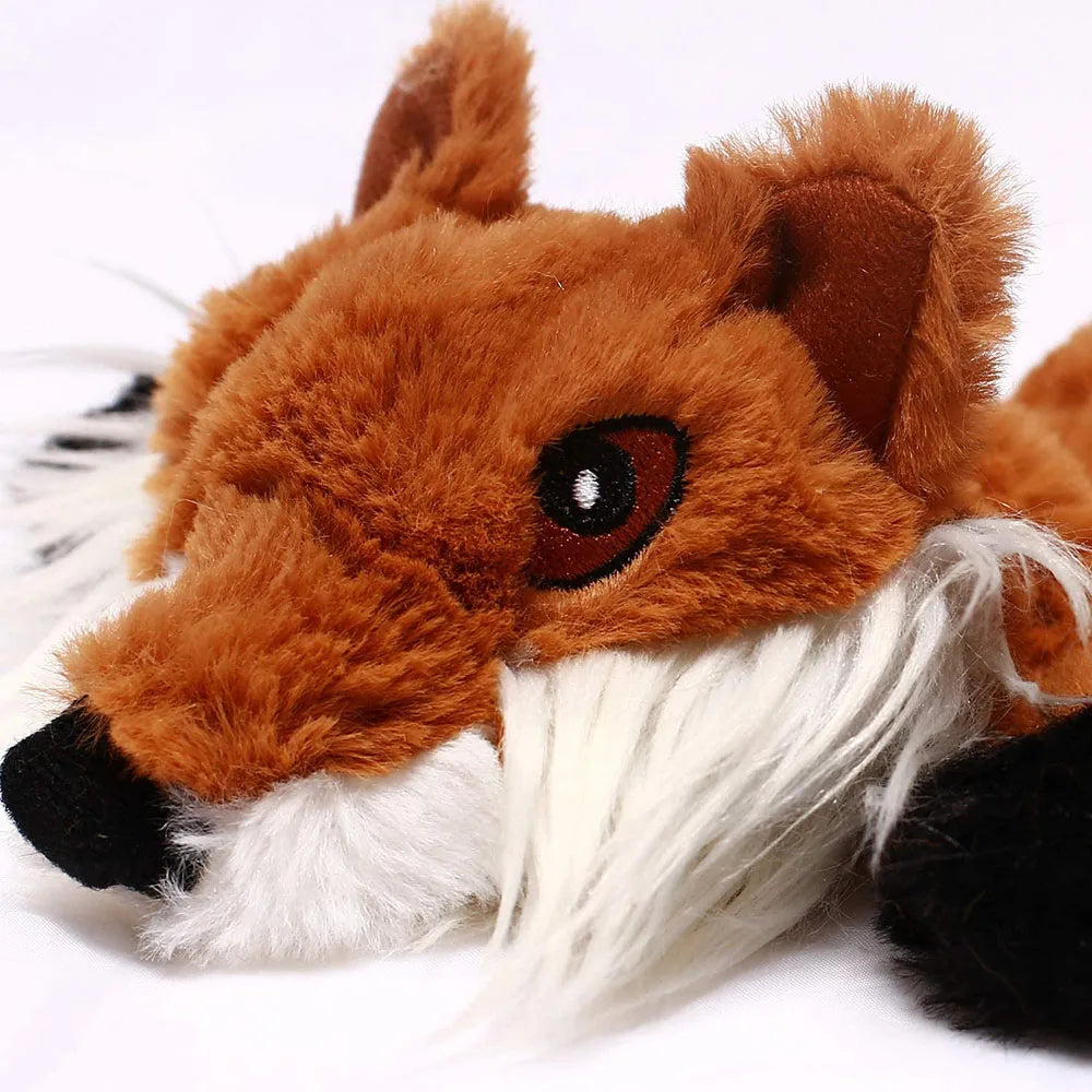 Engraçado animal simulado sem recheio brinquedo do cão com rangidos durável stuffingless pelúcia estridente cão mastigar brinquedo crinkle pet rangido brinquedo