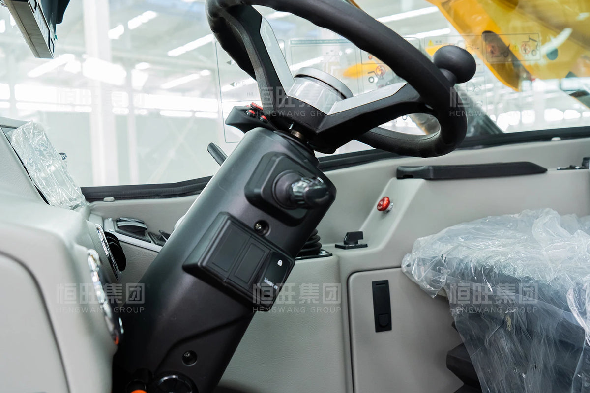 Empilhadeira Hidráulica Telescópica 7m de Elevação a Diesel 4x4 para Terrenos Acidentados - Máquina de Construção