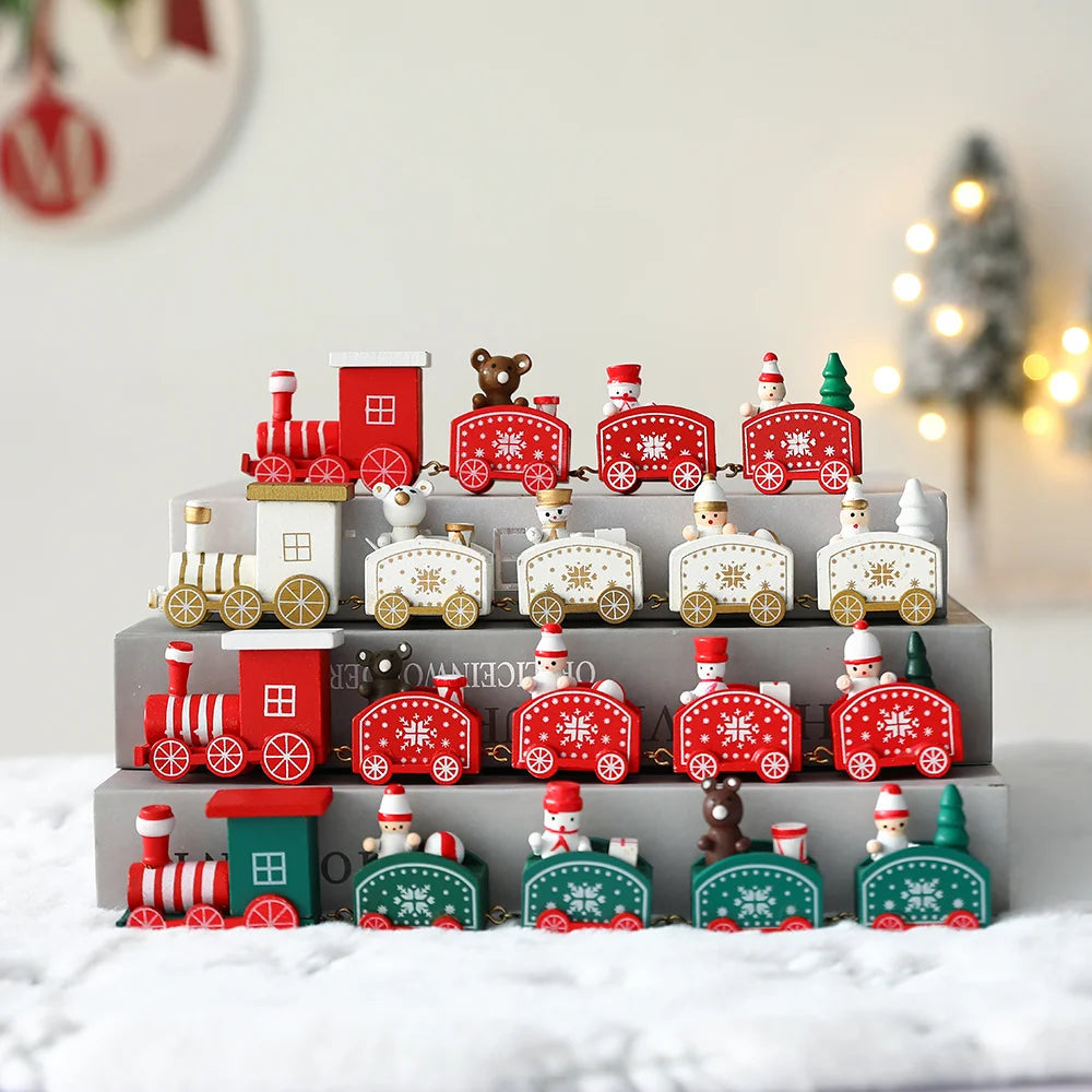 Decorações De Natal Trem, Mesa De Família, Decorações De Feliz Natal, Presentes De Feliz Ano Novo, Noel Natal Navida