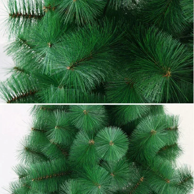 100% completo pe árvore de natal agulhas de pinho artificial decoração da árvore de natal casa decoração de natal atmosfera decoração 90cm-180cm