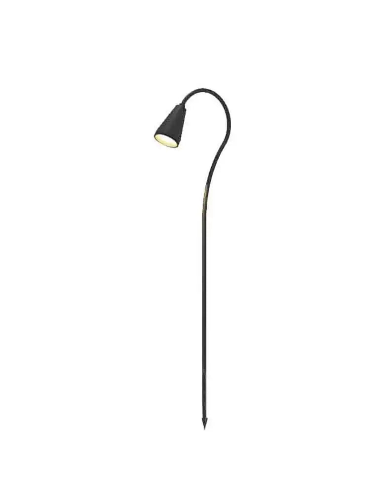 Gramado impermeável ao ar livre simplificado moderno reed lâmpada pátio paisagem gramado conectado à lâmpada elétrica plug in