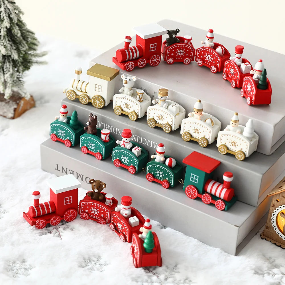 Decorações De Natal Trem, Mesa De Família, Decorações De Feliz Natal, Presentes De Feliz Ano Novo, Noel Natal Navida