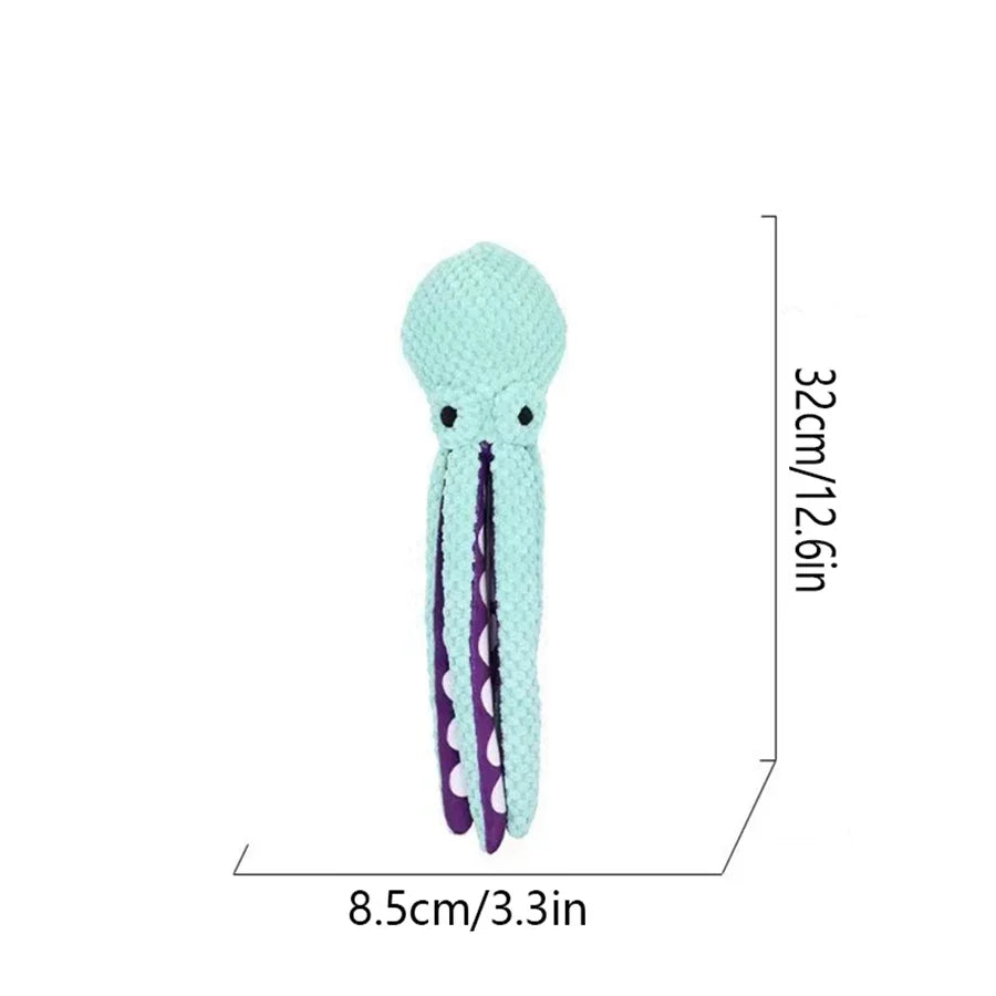 Brinquedo de polvo de pelúcia para animais de estimação, som interativo, anti-demolição, casa, cachorro grande e pequeno, companheiro de tédio, brinquedo para cães