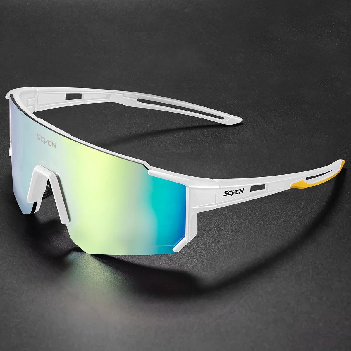 SCVCN Outdoor Cycling Sunglasses Men's MTB Bike Glasses Sports Mountain Climbing Fishing Women's Bicycle Cycling UV400 Goggles