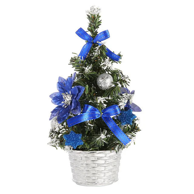 Decorações de árvore de natal crianças diy artesanato casa quarto festa 20/30/40cm árvore de natal artificial 2023 presente de ano novo