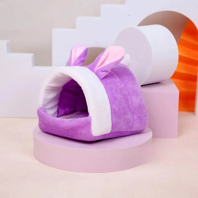 Animais de estimação inverno calor algodão ninho hamster pequeno suprimentos para animais de estimação confortável calor envoltório ninho hamster casa cama de algodão Kasa & Pet