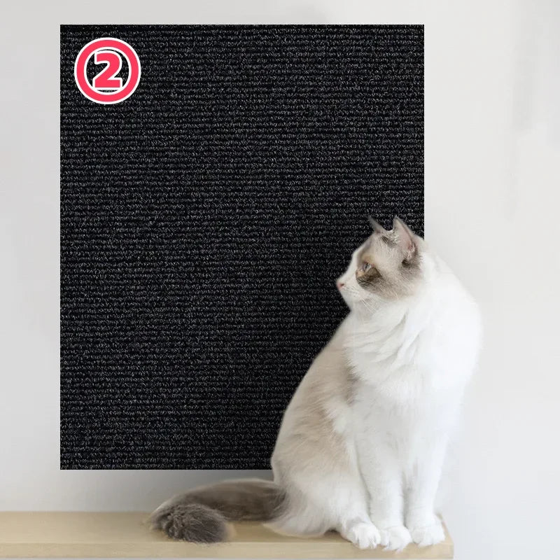 Cortável auto-adesivo tapete gatos placa de risco parede anti gato risco sofá diy gatos placa de risco sofá proteção patas afiar Kasa & Pet