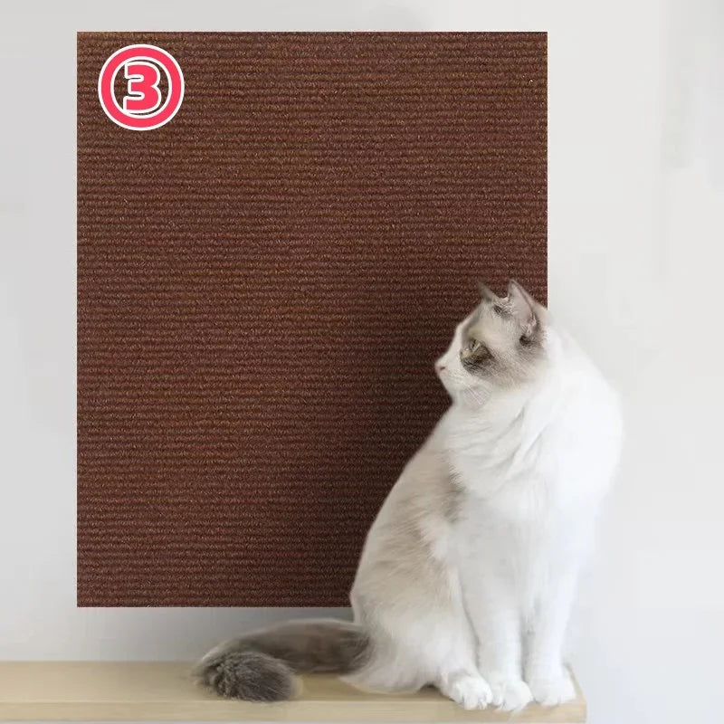 Cortável auto-adesivo tapete gatos placa de risco parede anti gato risco sofá diy gatos placa de risco sofá proteção patas afiar Kasa & Pet