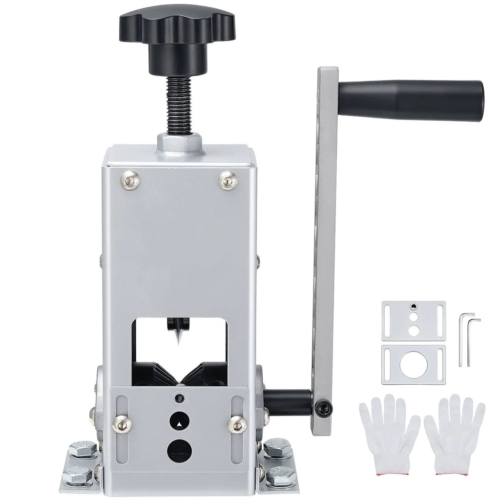 "Scrap Metal Recycling Hand Crank Copper Cable Stripper Tool for Heavy Duty Q235 Frame"