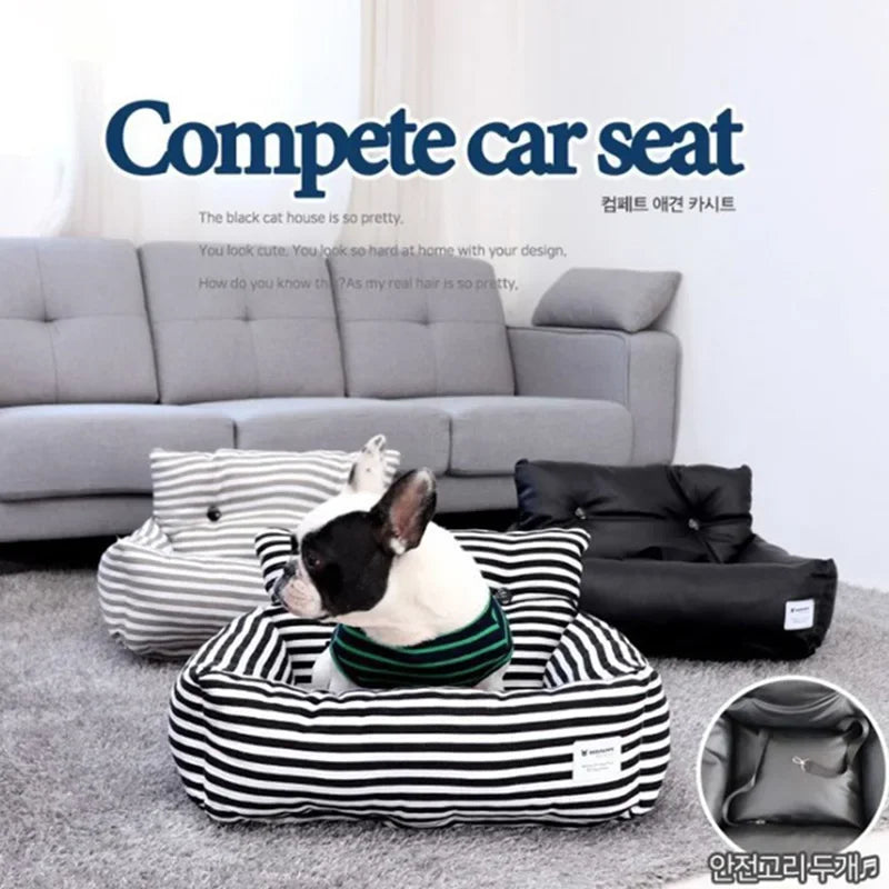 Assentos de carro para cães de viagem, céu estrelado azul, para cães pequenos e médios, capa de cama para transportar animais de estimação, produtos confortáveis e quentes para animais de estimação