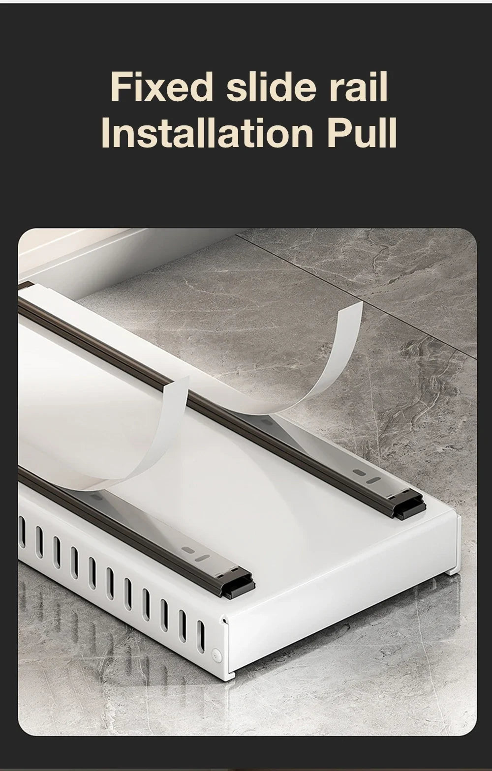 1pc cozinha multifuncional organizador retirar para panelas/panelas tampa deslizante titular rack de especiarias & prato secagem cremalheiras gaveta organizador